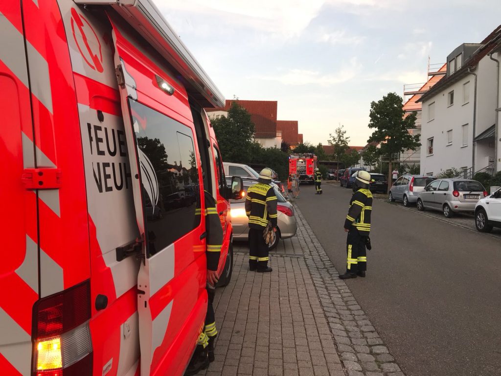 Einsatzfahrzeuge:
ELW1, HLF20, LF16.... DLK 23/12 Florian Filderstadt 1/00
Einsatzzeitraum:
05.08.2018 – 20:28- 21:21 Uhr