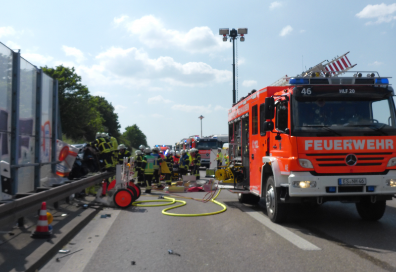 Nr. 37: VU02 – Schwerer Verkehrsunfall A8 Fahrtrichtung München ...
