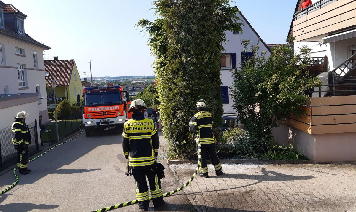 FFW Neuhausen - Brand 1 - 28.05.2023